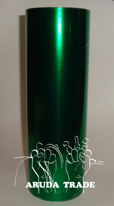 3-х слойная Антигравийная пленка на фары, темно-зеленая