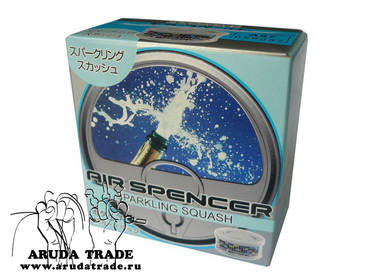 Ароматизатор Eikosha Air Spencer Sparkling Squash - Искрящаяся свежесть