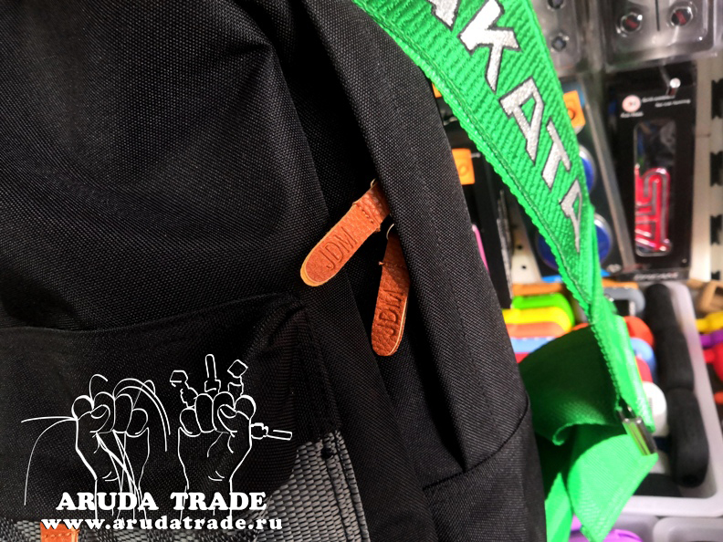 JDM рюкзак Bride Takata (Зеленые лямки)