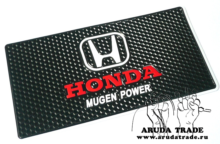 Коврик Honda Mugen Power на приборную панель, большой