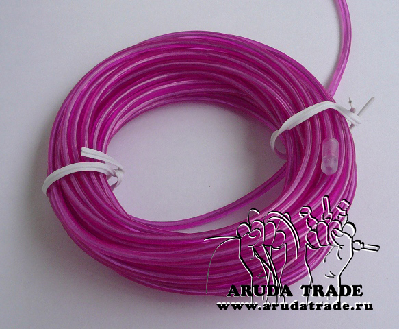 Фиолетовый холодный/гибкий неон, длина 5 метров