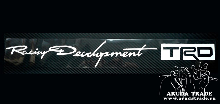 Оракал на стекло Racing Development TRD