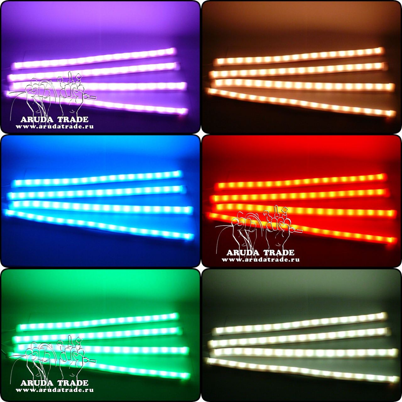 Подсветка салона (цветная RGB с пультом)