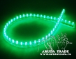 зеленая светодиодная лента 48 см, 48 светодиодов