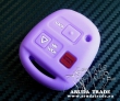 Силиконовый чехол на чип ключ LEXUS / TOYOTA (фиолетовый)