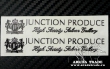 Металлизированные наклейки Junction Produce (JP) (хром) 2шт