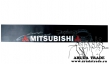 Наклейка на стекло Mitsubishi (черная основа)