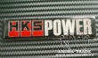 шильдик HKS Power (черно-красный)