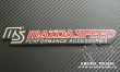 Большая Эмблема на кузов Mazdaspeed (красная)