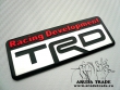 Табличка TRD Racing Development (черно-красная)