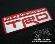 Табличка TRD Racing Development (красная)