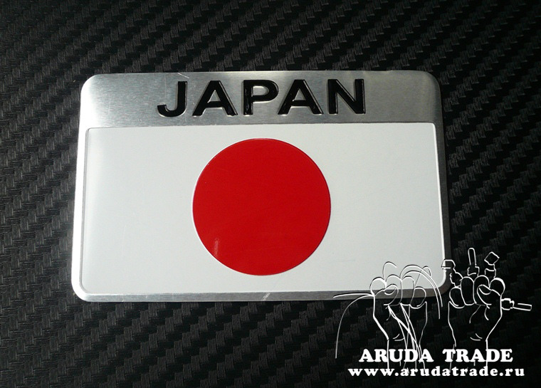 Табличка Japan Флаг Японии