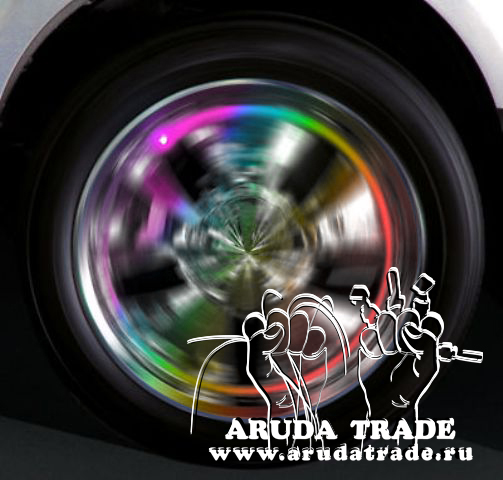 Цветной конус стробоскоп светодиодные светящиеся колпачки на ниппеля колес