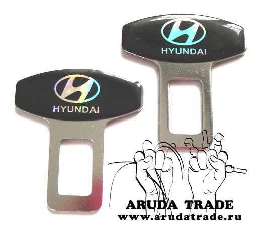 Заглушка ремня безопасности Hyundai (Хендай)